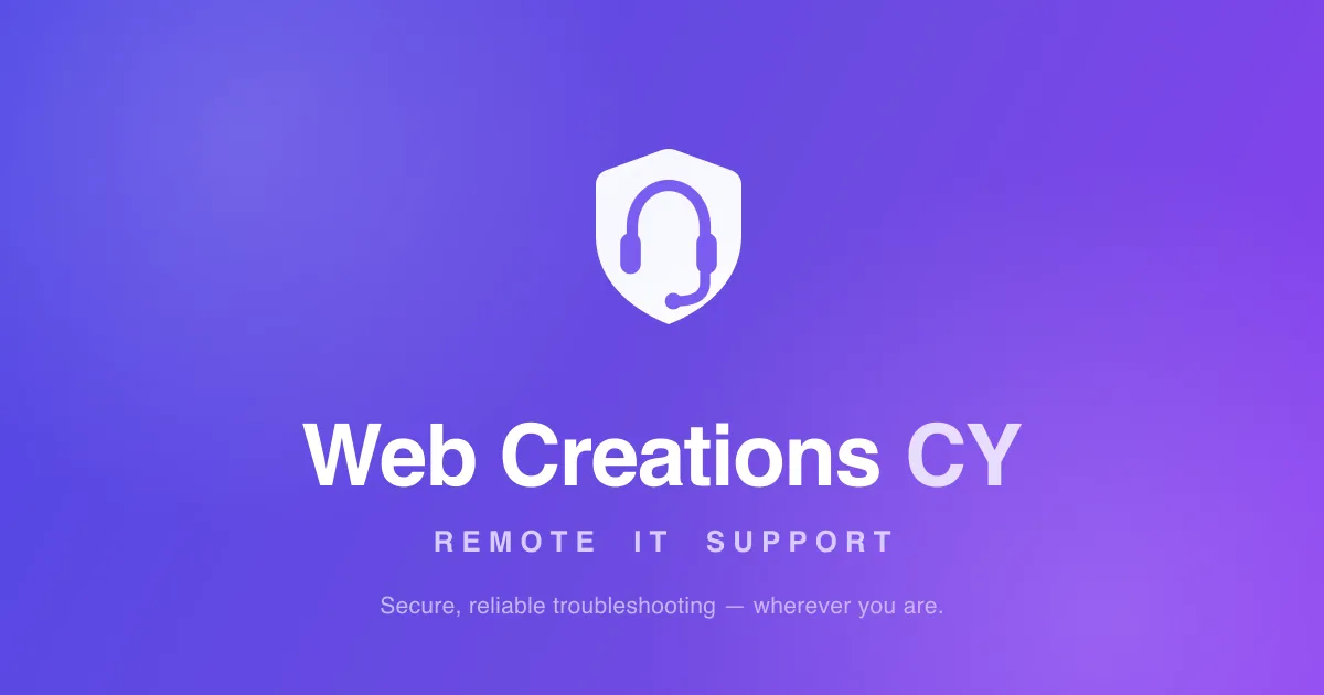 Remote Technical Support